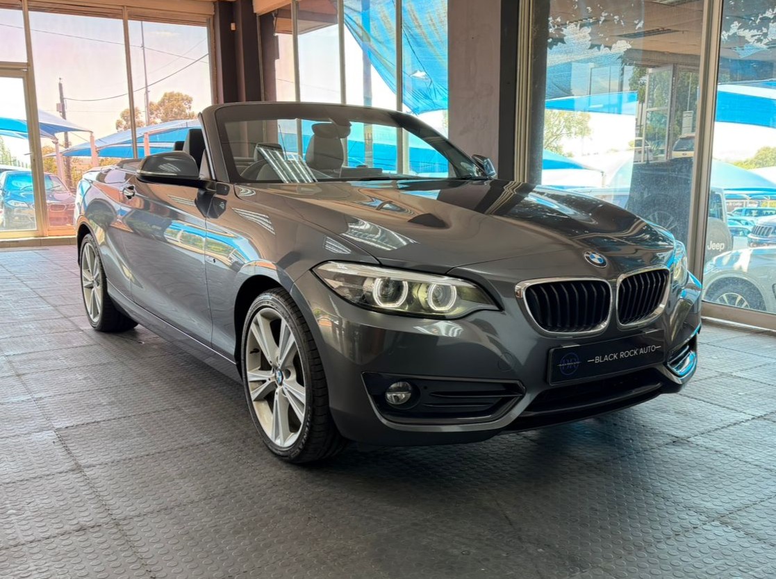 BMW 2 Series 220i Convertible Sport Line Auto 2018